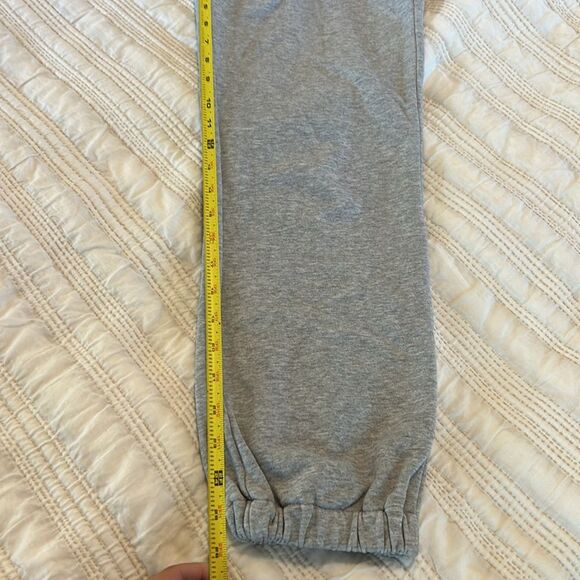 MIU MIU Embroidered Logo Joggers Track Pants Grey‎ Size Medium - Picture 16 of 16